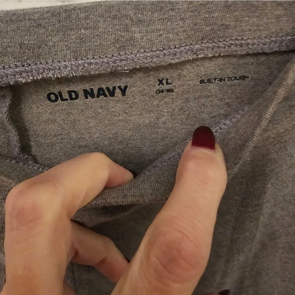 Girls size XL Old Navy leggings with criss cross ankles